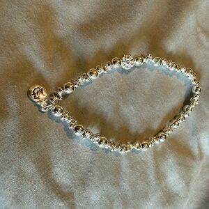 Vera Bradley Elegant Silver Beaded Bracelet